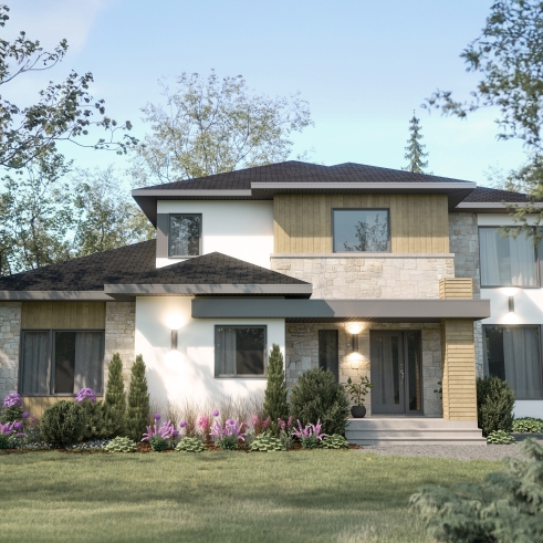 Vue avant - MODÈLE DE BASE -  - Linea