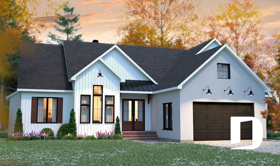 Vue avant - MODÈLE DE BASE -  - Country Side