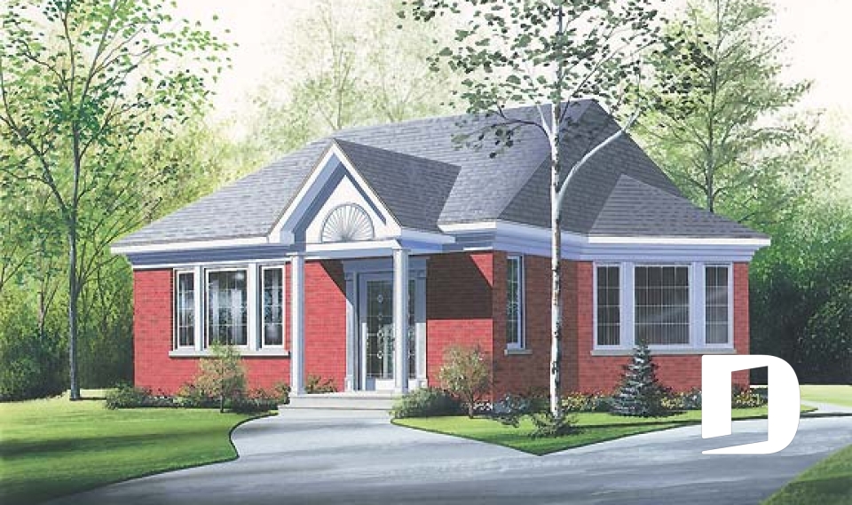 Vue avant - MODÈLE DE BASE -  - Porticus