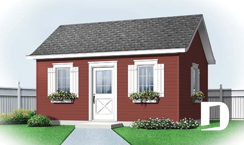 Vue avant - MODÈLE DE BASE -  - Gaboureau