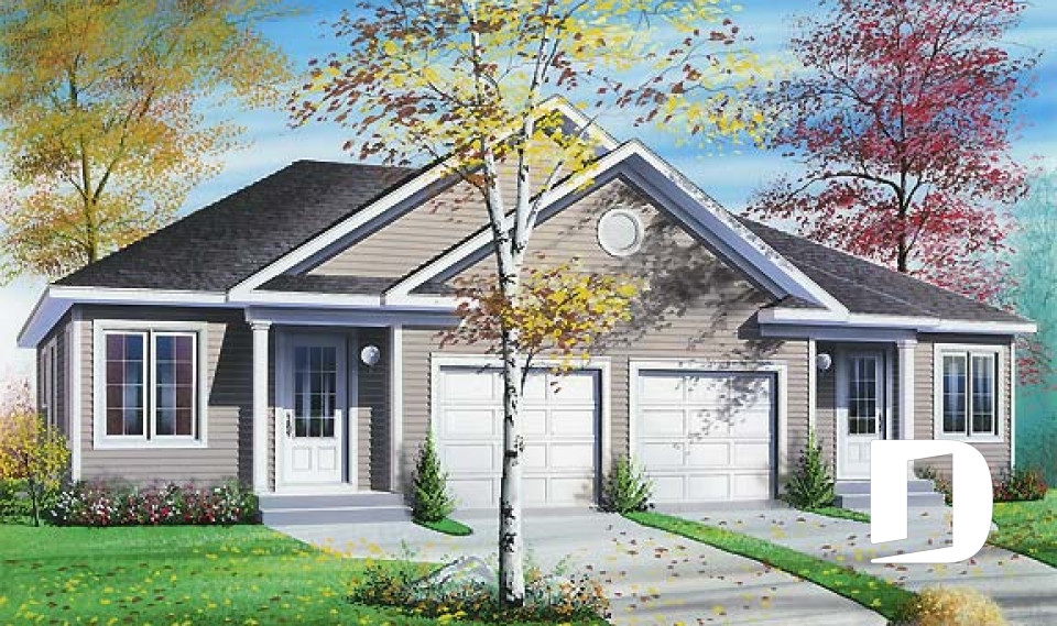 Vue avant - MODÈLE DE BASE -  - Florimont