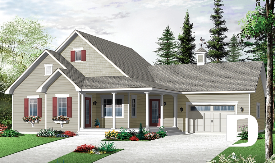 Vue avant - MODÈLE DE BASE -  - La Vallée 3