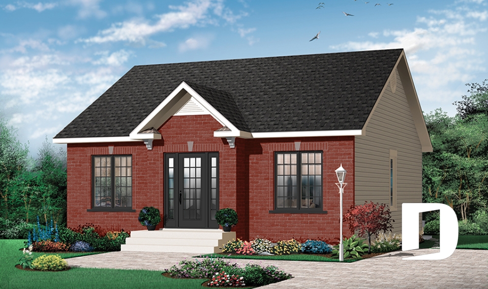 Vue avant - MODÈLE DE BASE -  - Dampierre