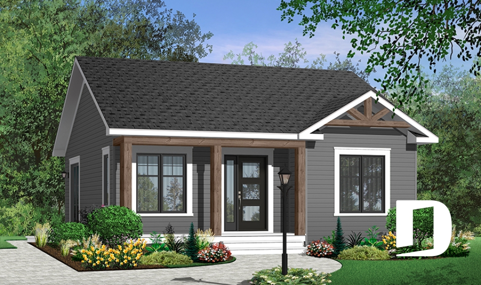 Vue avant - MODÈLE DE BASE -  - Lozère 