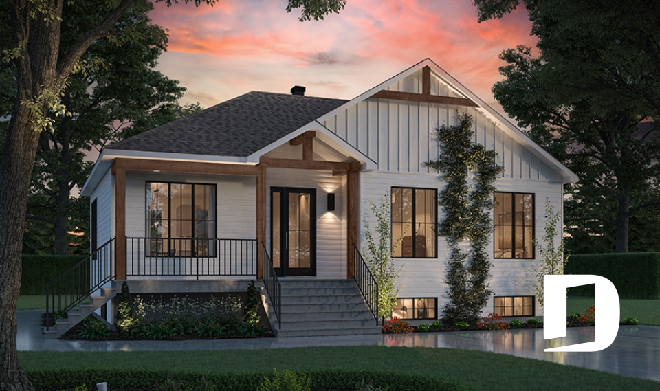 Vue avant - MODÈLE DE BASE -  - Merrain 