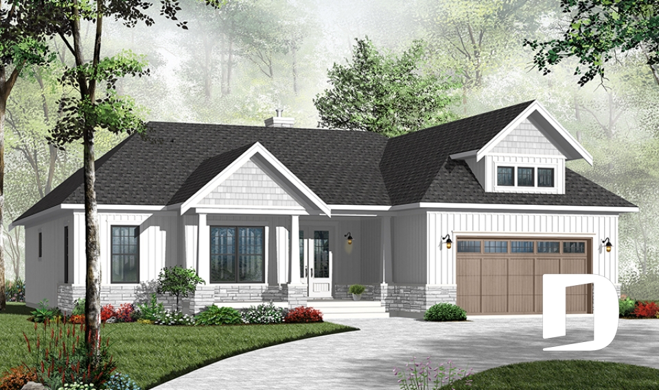 Vue avant - MODÈLE DE BASE -  - Châtaignier 2