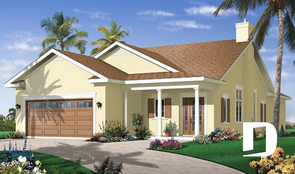 Vue avant - MODÈLE DE BASE -  - Auriac