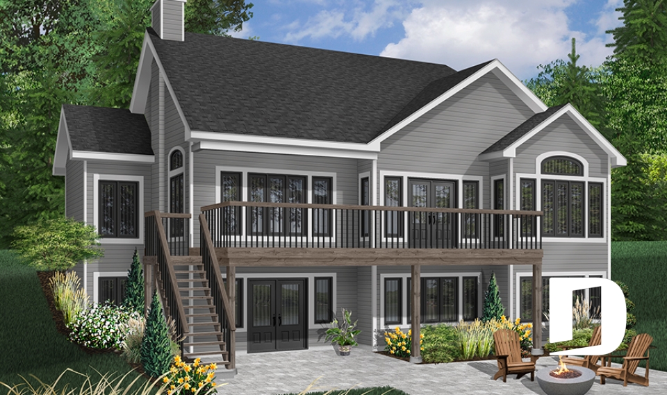 Vue arrière - MODÈLE DE BASE -  - Breguet 2