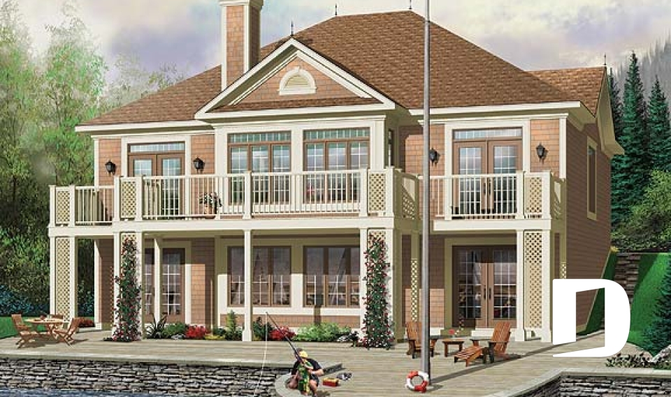 Vue arrière - MODÈLE DE BASE -  - Moble