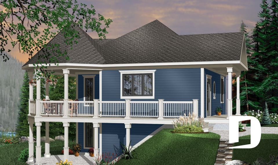 Vue avant - MODÈLE DE BASE -  - Terrasson 3