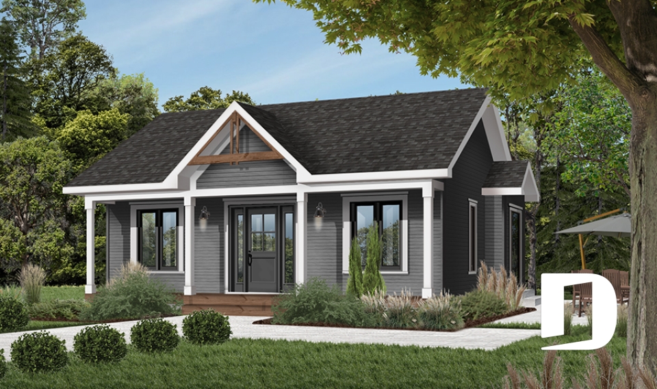 Version couleur no. 3 - Vue avant -  - La Québécoise 2