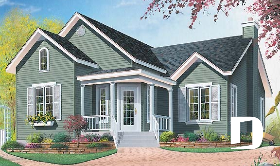 Vue avant - MODÈLE DE BASE -  - Gabrielle 2