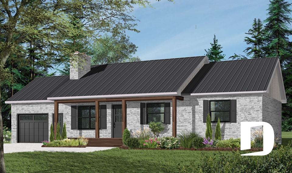 Vue avant - MODÈLE DE BASE -  - Gentillane