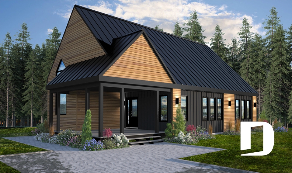 Vue avant - MODÈLE DE BASE -  - Bergen 2