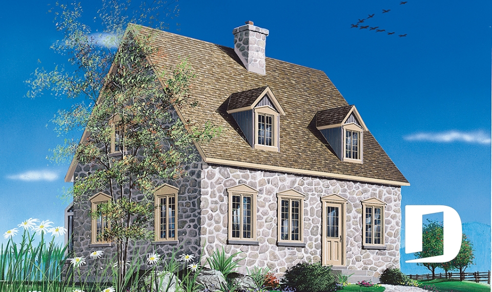 Vue avant - MODÈLE DE BASE -  - Dupré