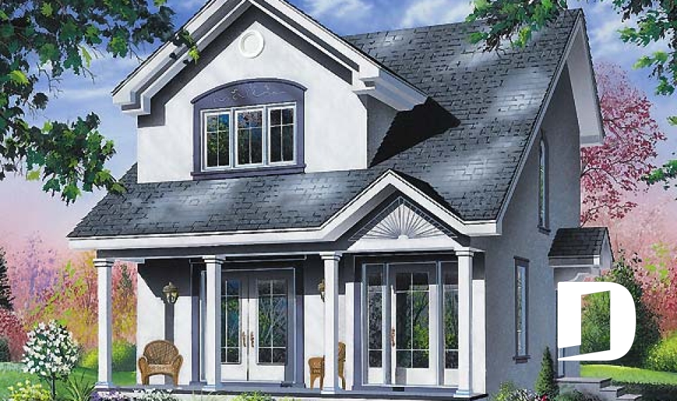 Vue avant - MODÈLE DE BASE -  - Roseline