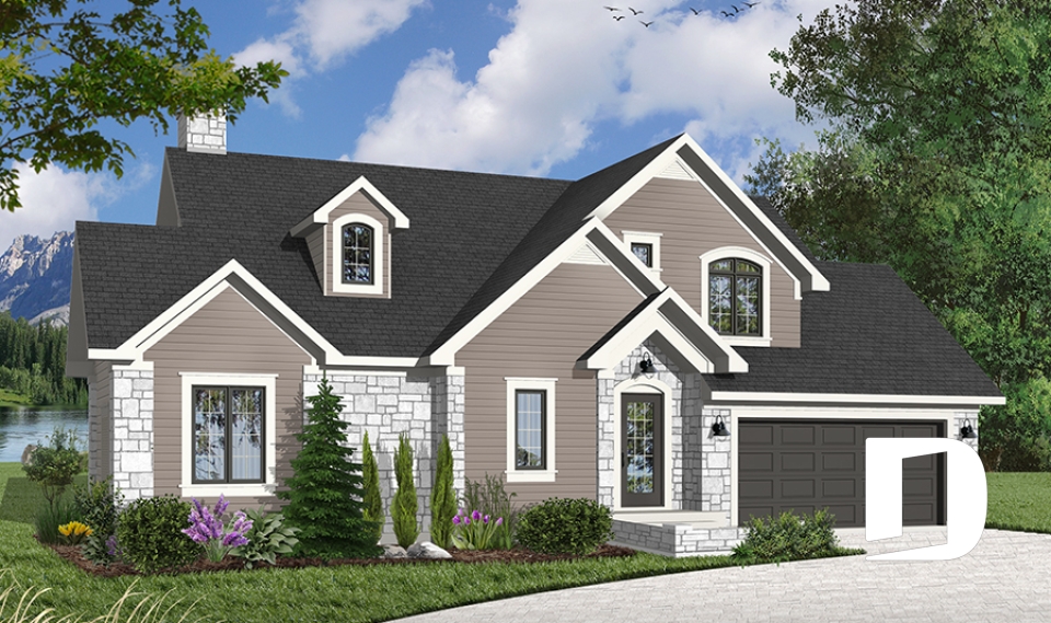 Vue avant - MODÈLE DE BASE -  - Lavallée