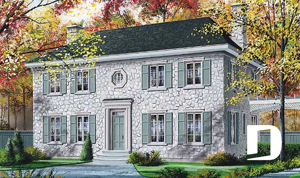 Vue avant - MODÈLE DE BASE -  - Cerfeuille