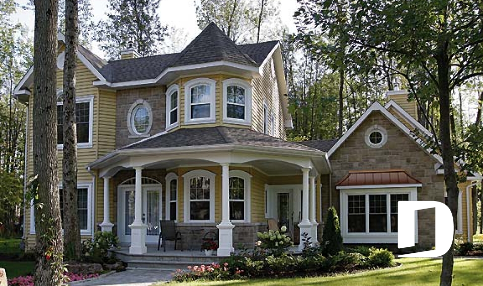 Vue avant - MODÈLE DE BASE -  - Portico