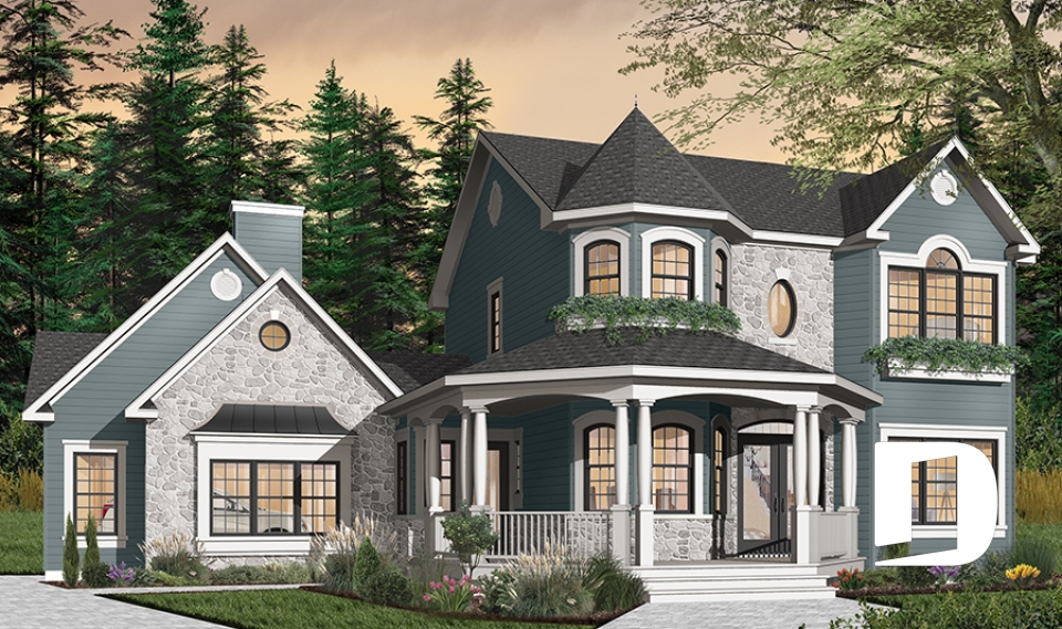 Vue avant - MODÈLE DE BASE -  - Portico 4