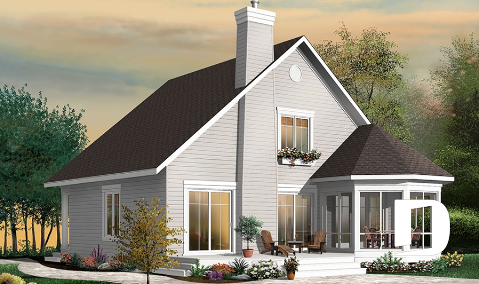 Vue arrière - MODÈLE DE BASE -  - Rosemont 3