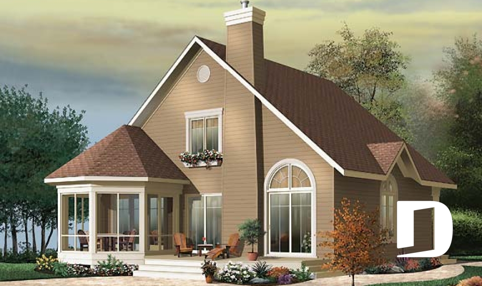 Vue arrière - MODÈLE DE BASE -  - Rosemont 4