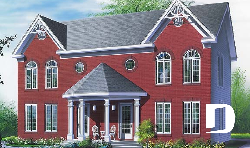 Vue avant - MODÈLE DE BASE -  - Monticello