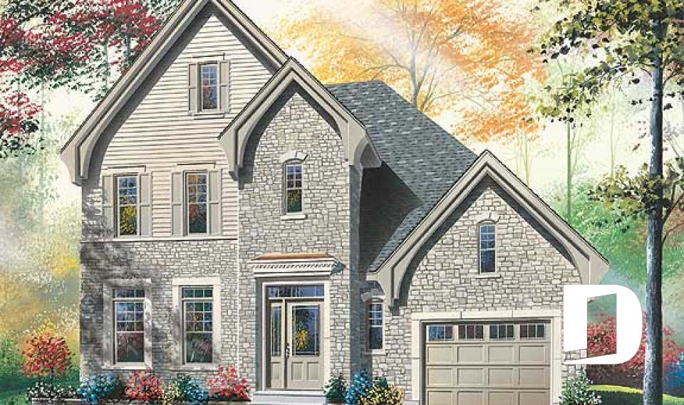 Vue avant - MODÈLE DE BASE -  - Tourrin