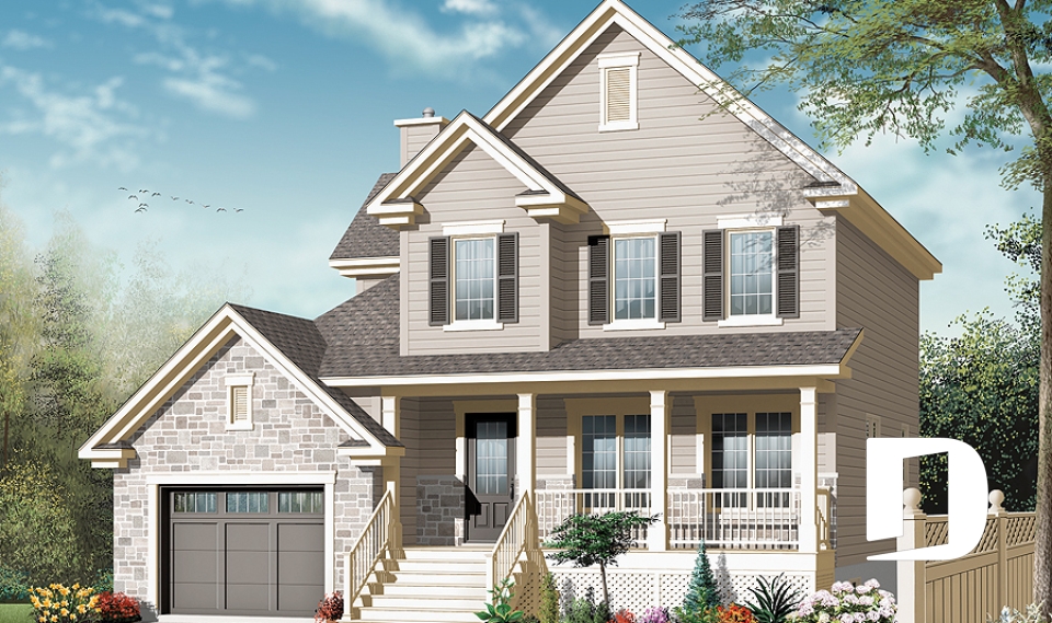 Vue avant - MODÈLE DE BASE -  - Dempsey 3