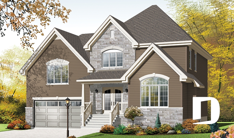 Vue avant - MODÈLE DE BASE -  - Châtelet 3