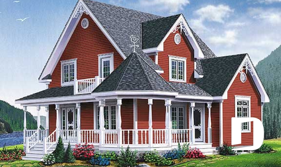 Vue avant - MODÈLE DE BASE -  - Fougère 2