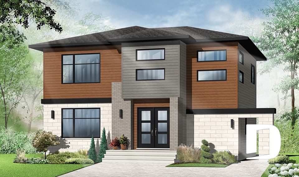 Vue avant - MODÈLE DE BASE -  - Valcourt