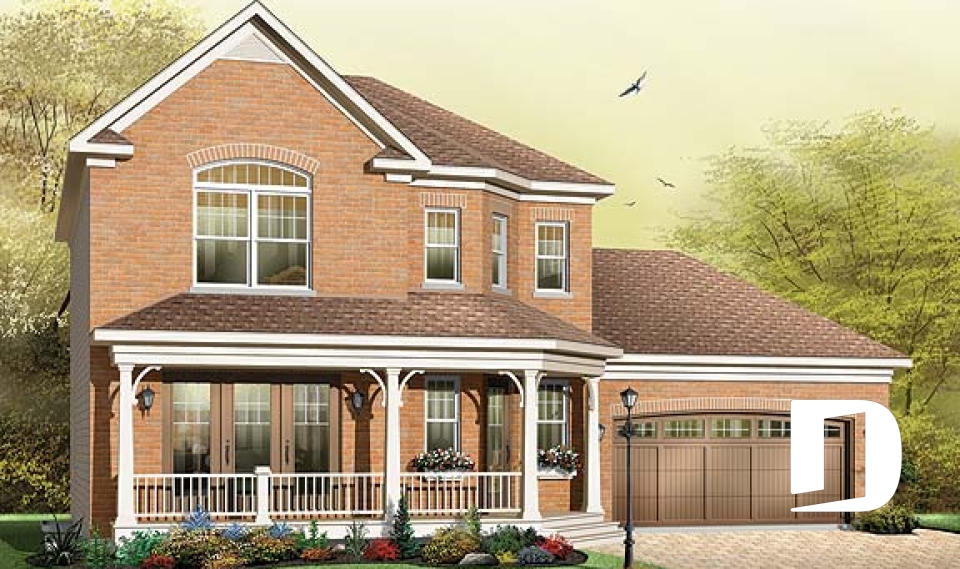 Vue avant - MODÈLE DE BASE -  - Églantier