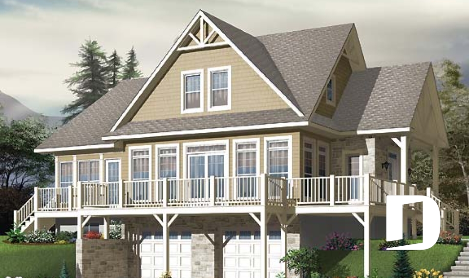 Vue arrière - MODÈLE DE BASE -  - Louisia 3