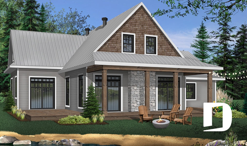 Vue arrière - MODÈLE DE BASE -  - Louisia 6