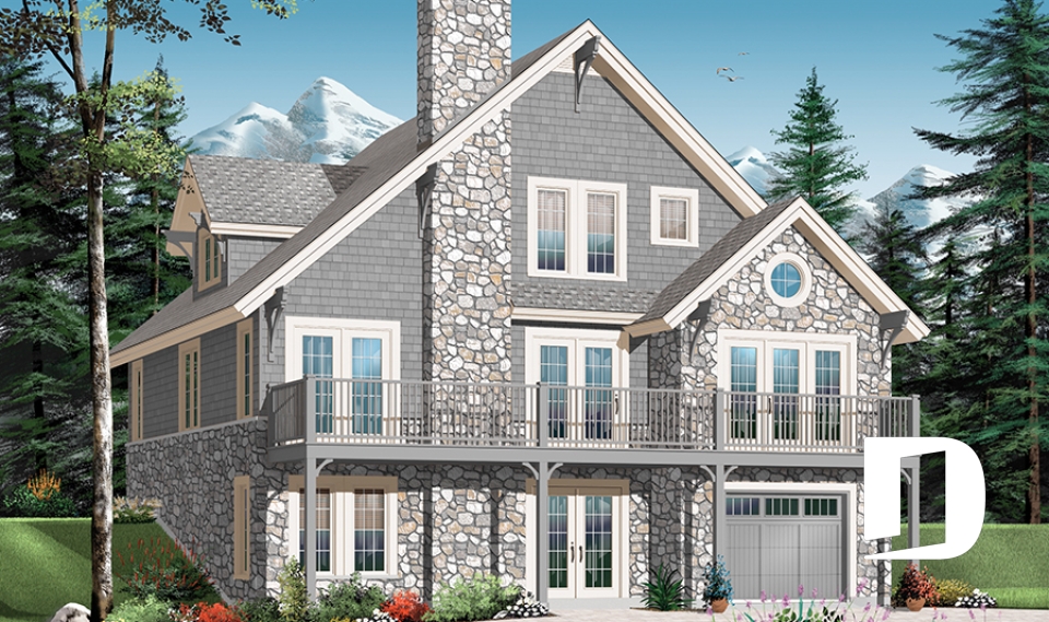 Vue arrière - MODÈLE DE BASE -  - Coquelicot