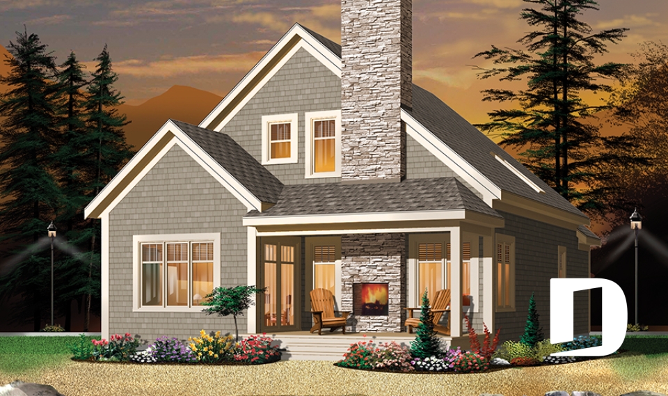 Vue arrière - MODÈLE DE BASE -  - Bellevue