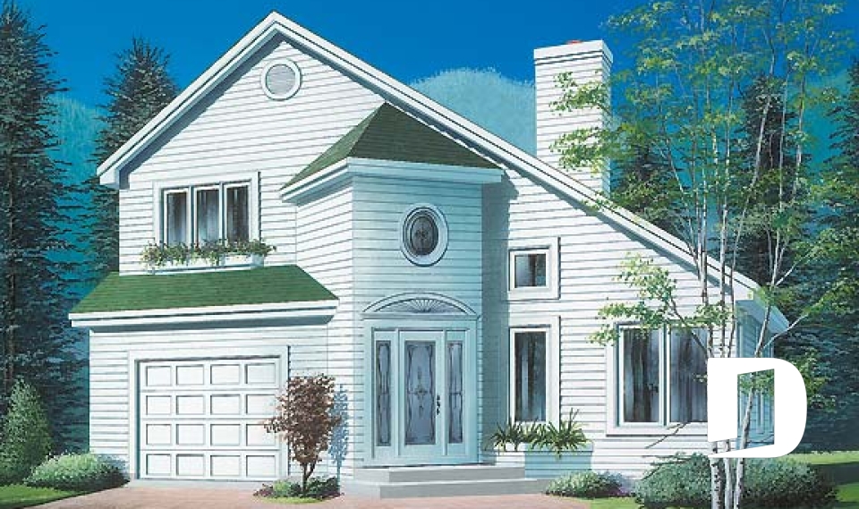 Vue avant - MODÈLE DE BASE -  - Foville