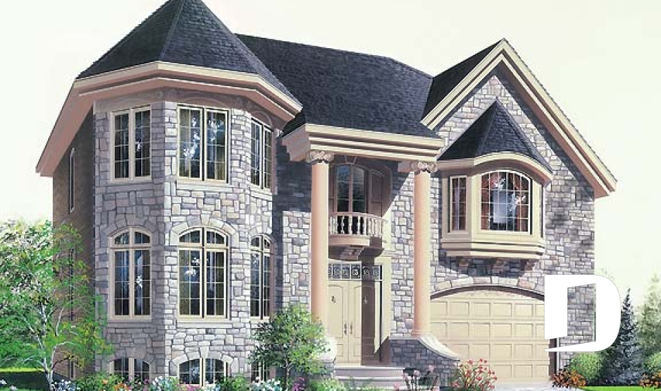 Vue avant - MODÈLE DE BASE -  - Rocroy 2