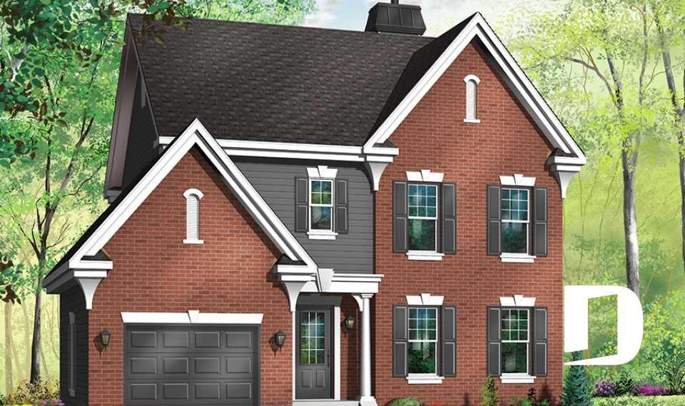 Version couleur no. 1 - Vue avant -  - Le Frontenac 