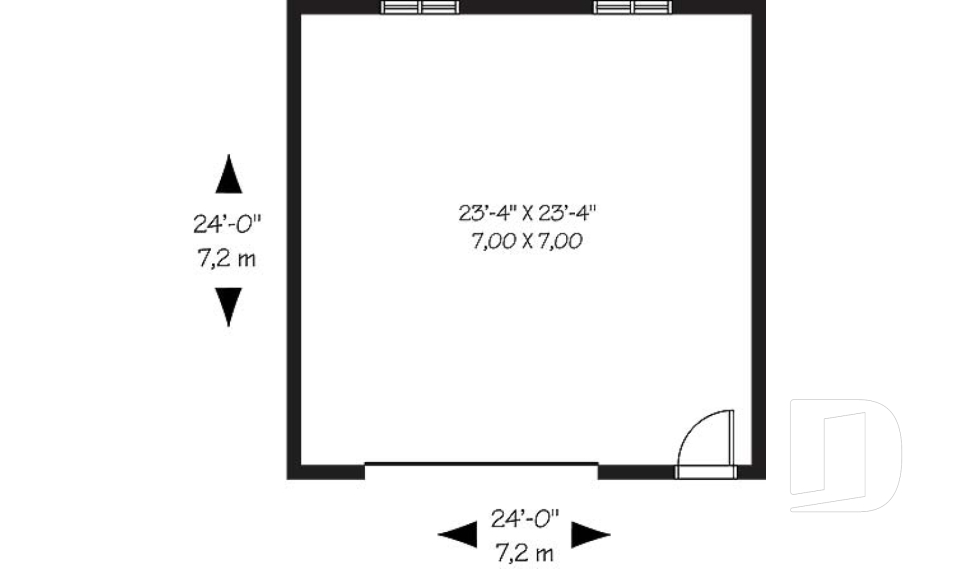 Rez-de-chaussée -  - Durand 2