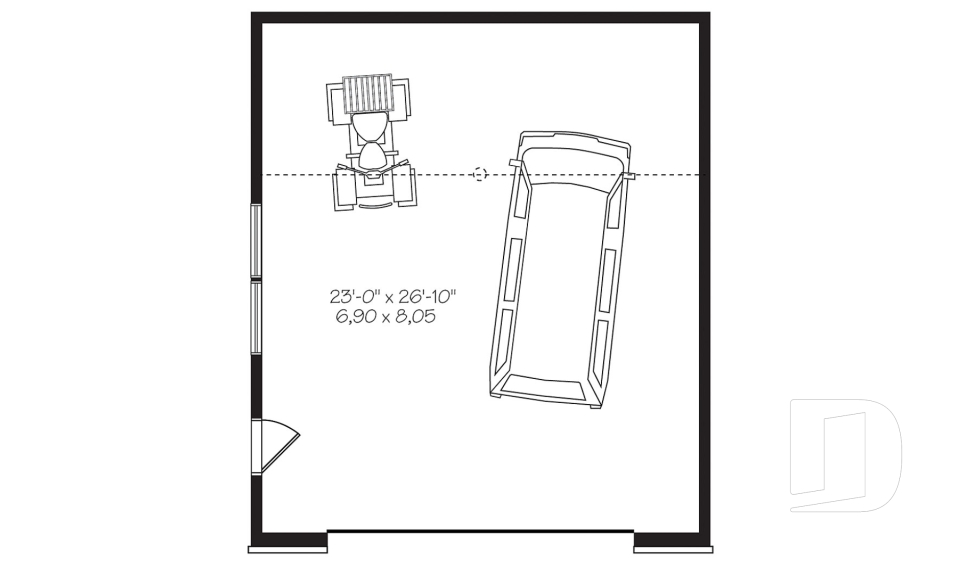 Rez-de-chaussée -  - Bourgogne 2 