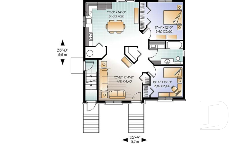 Rez-de-chaussée -  - Abbot 3