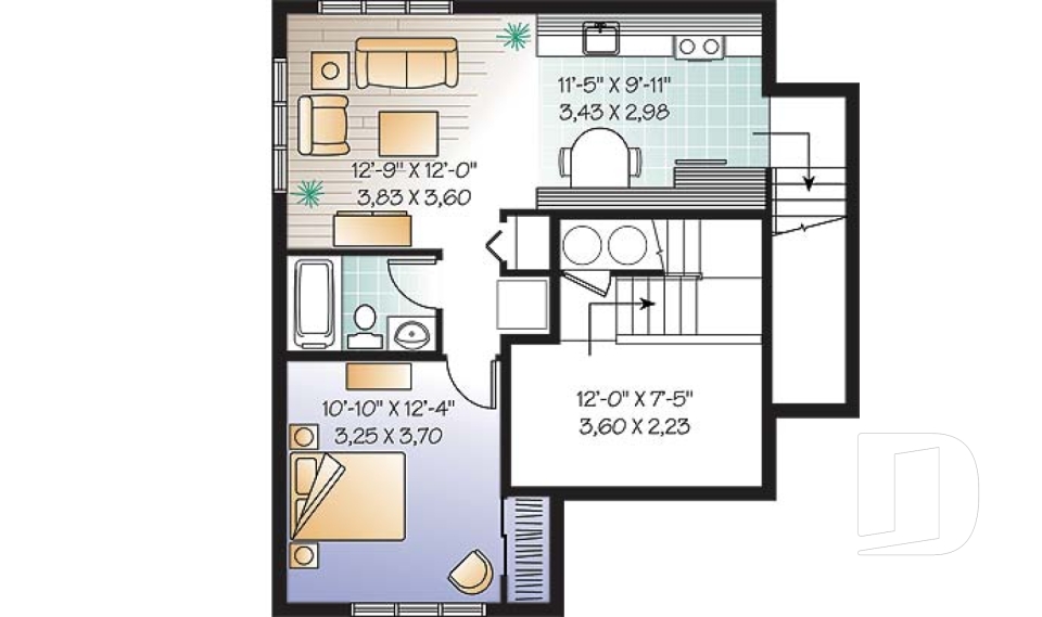 Sous-sol -  - Candie 2