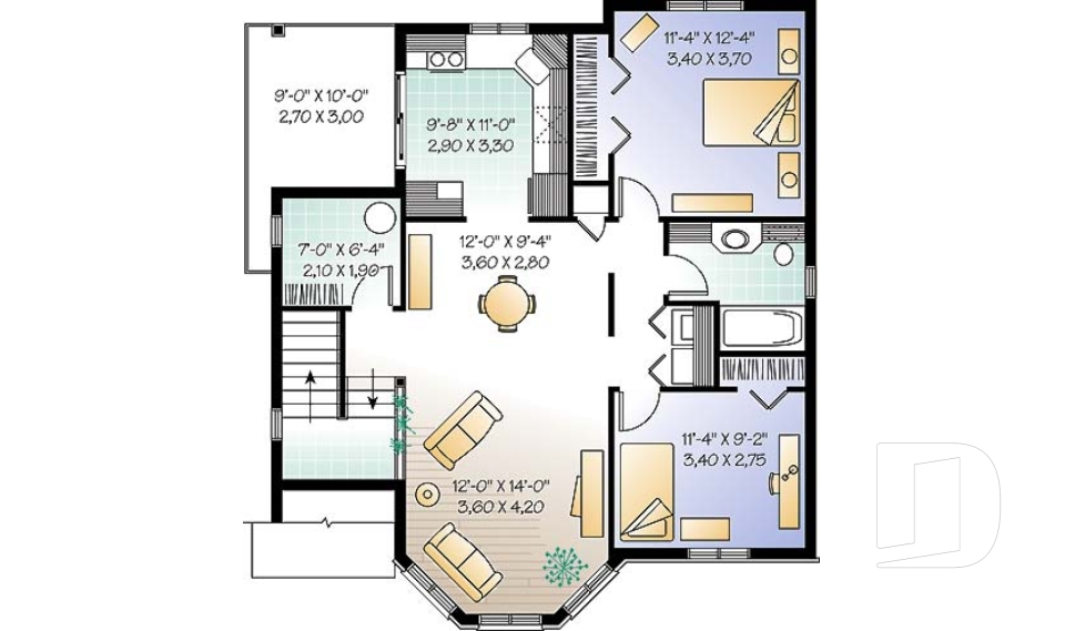 Étage -  - Victorien