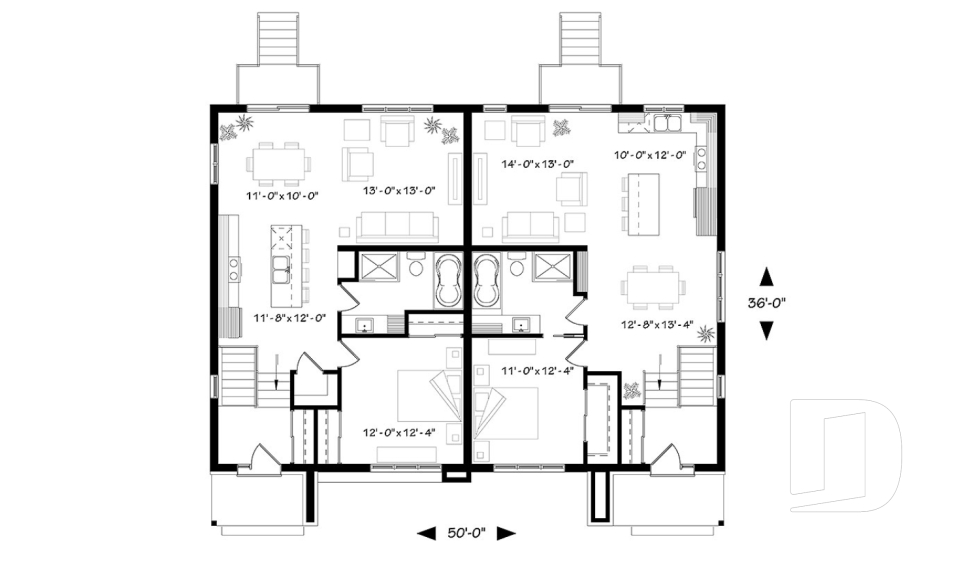 Rez-de-chaussée -  - Lucinda 3