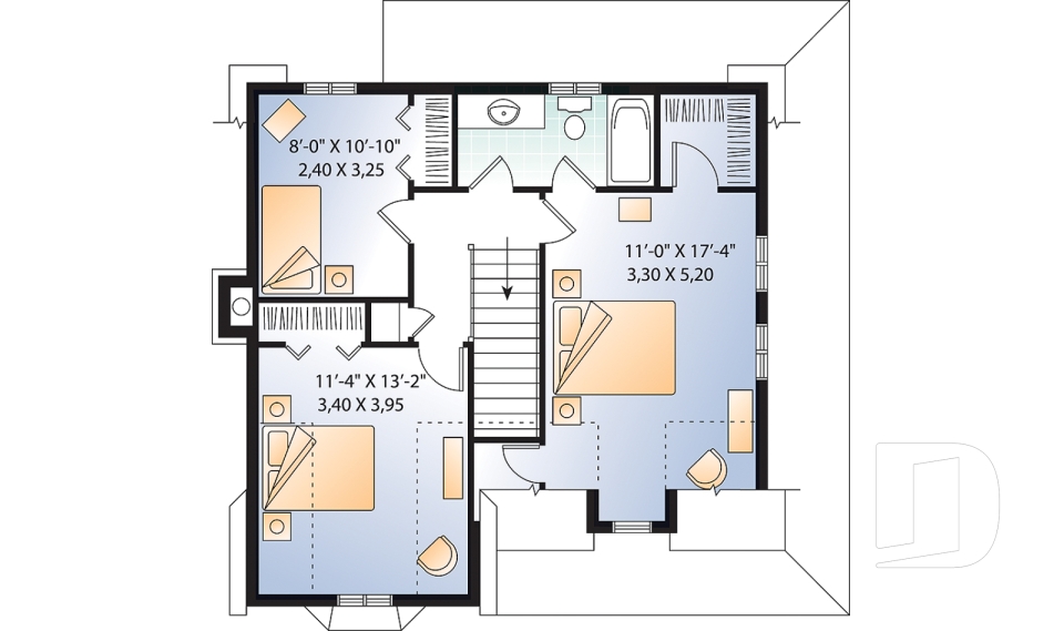 Étage -  - Villandry
