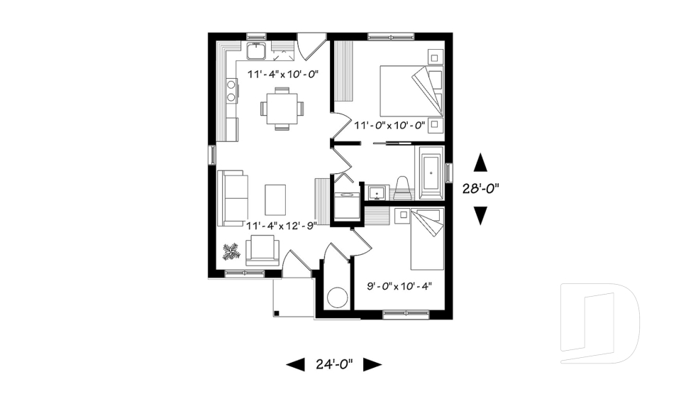 Rez-de-chaussée -  - Foster