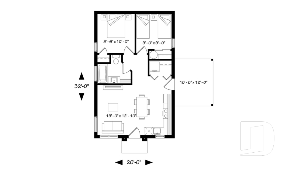 Rez-de-chaussée -  - Maxence