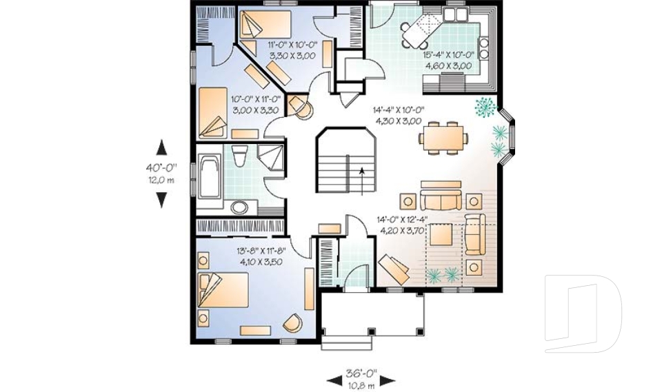 Rez-de-chaussée -  - Merlin 4
